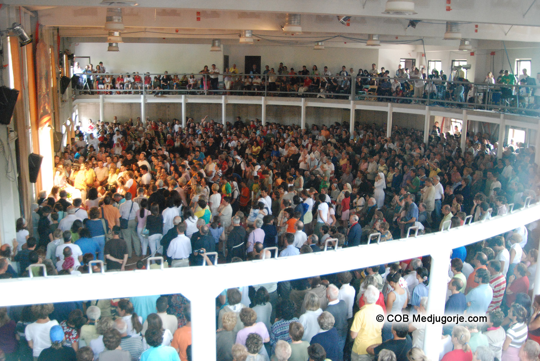 Medjugorje visionary Mirjana after apparition